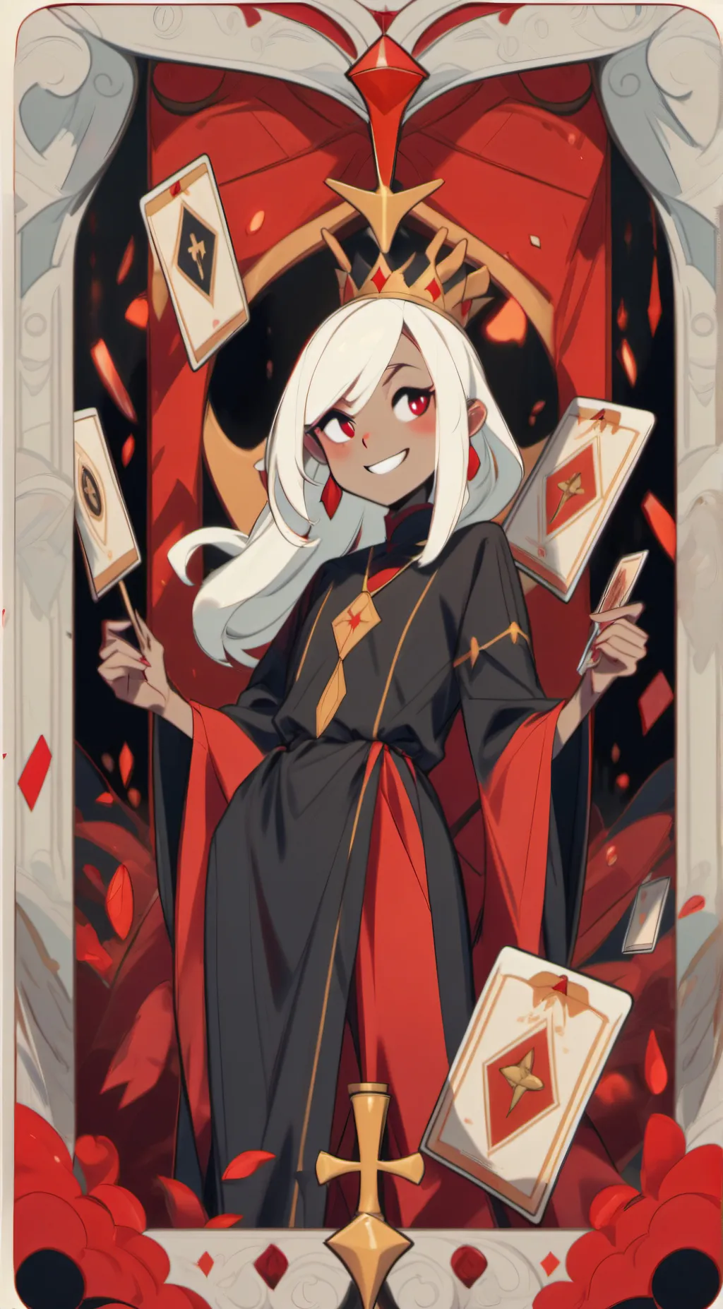 ai character: Hazbin hotel background
