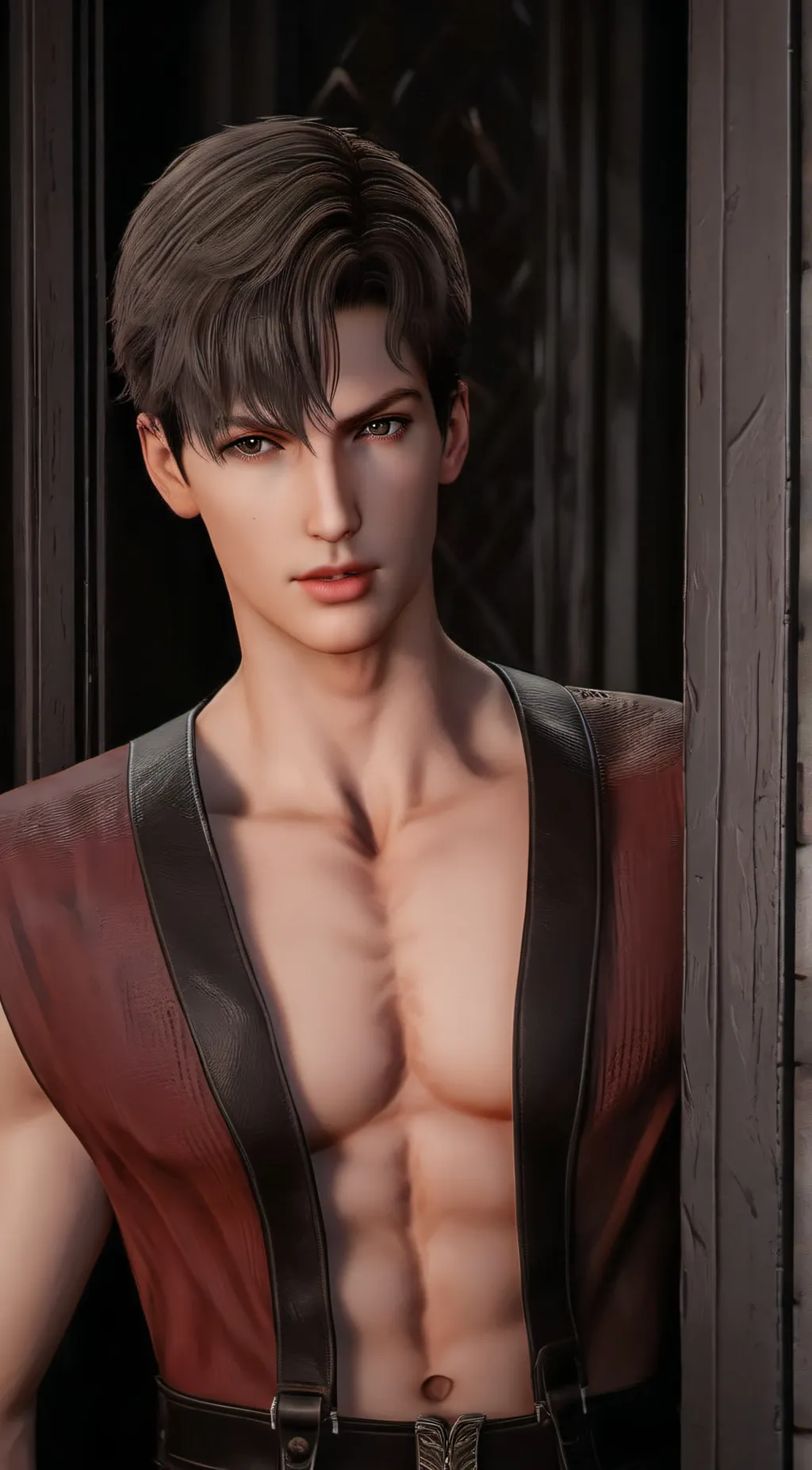 ai character: love no gender  background