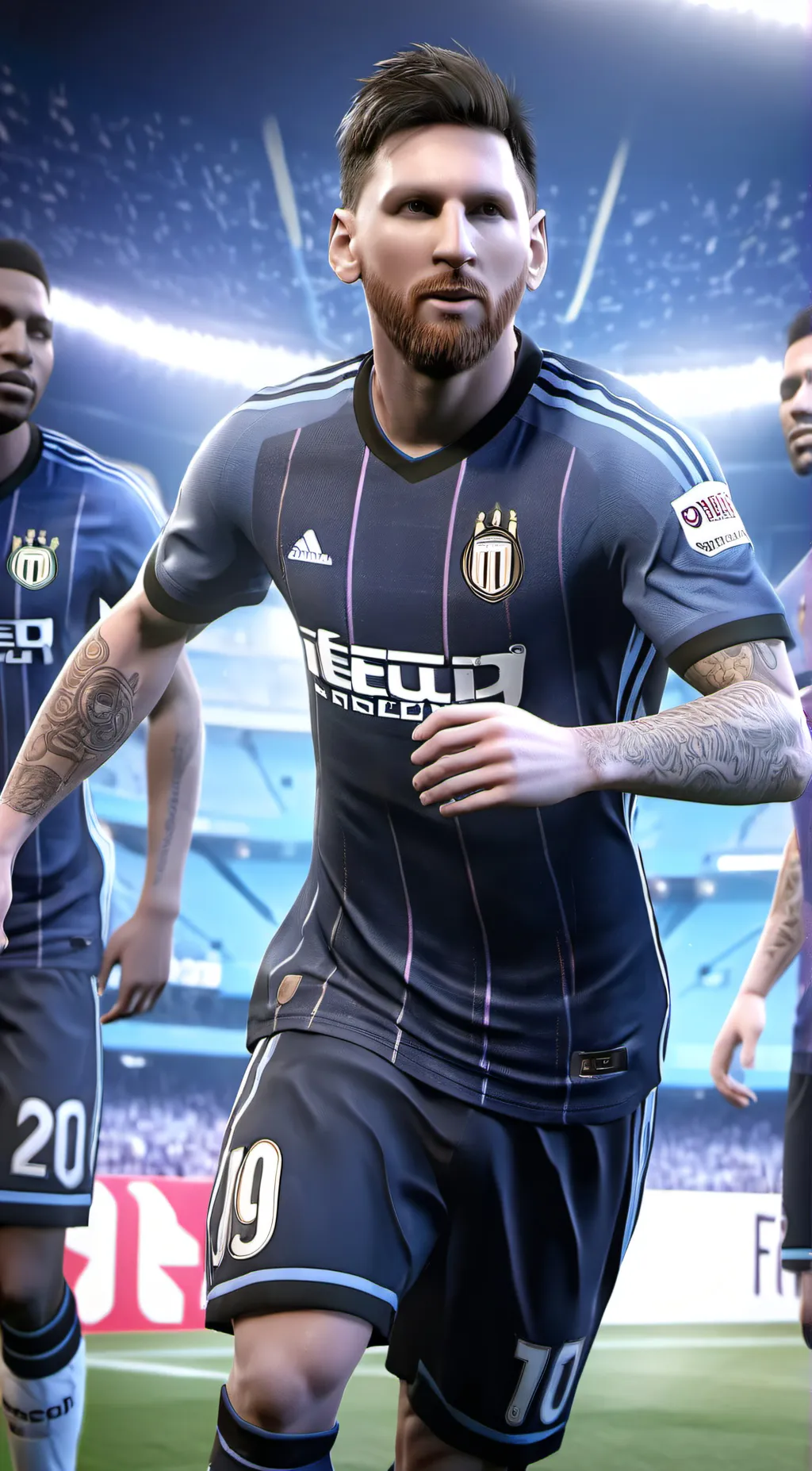 ai character: messi background