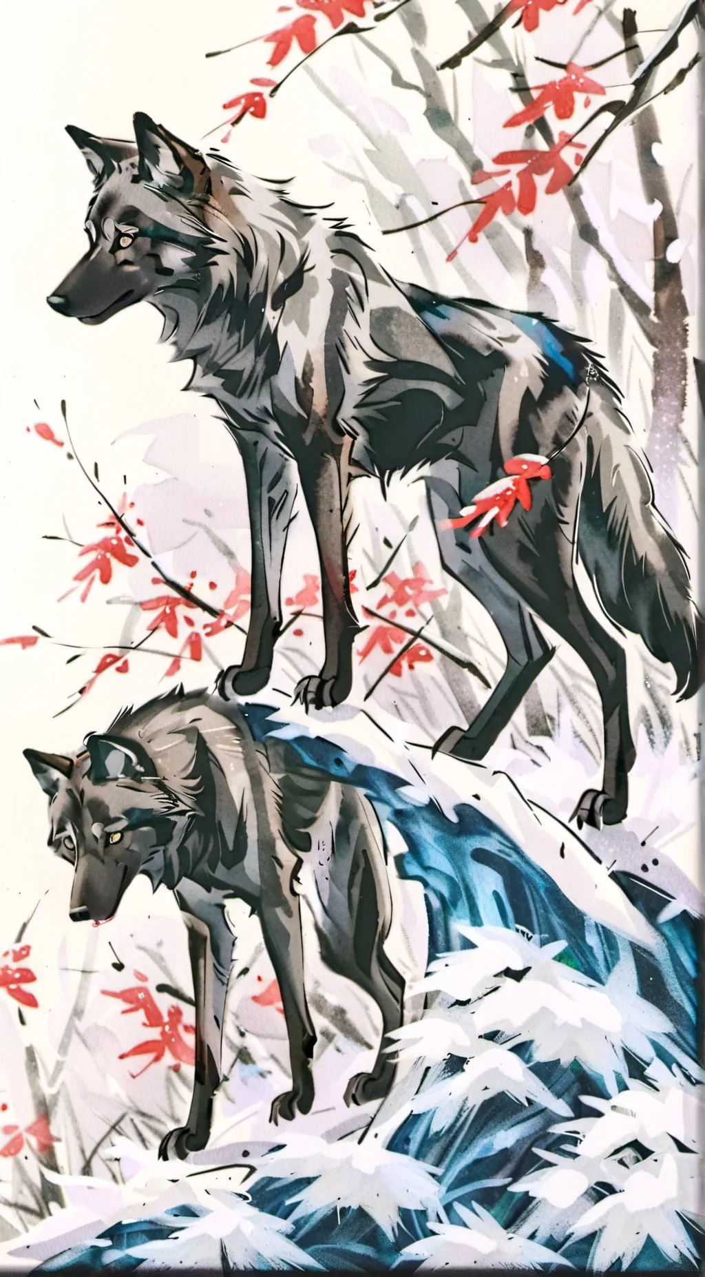 ai character: tobi, and shade background