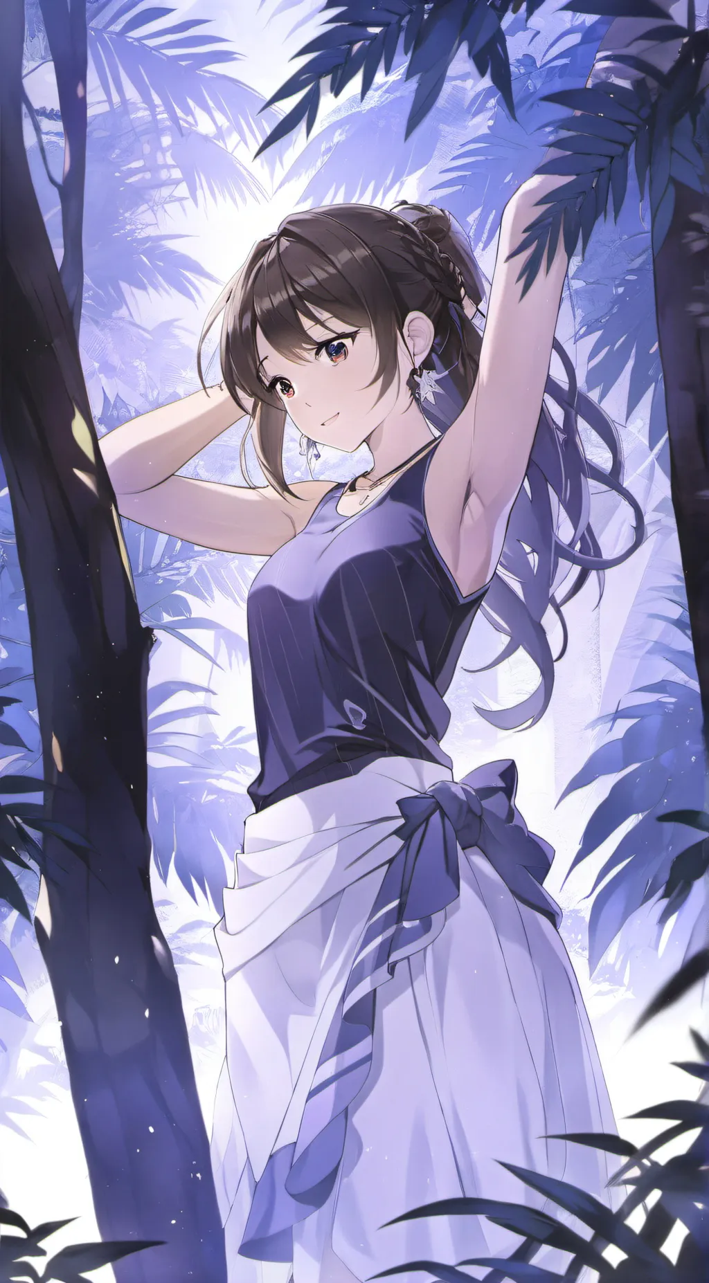 ai character:  olly background