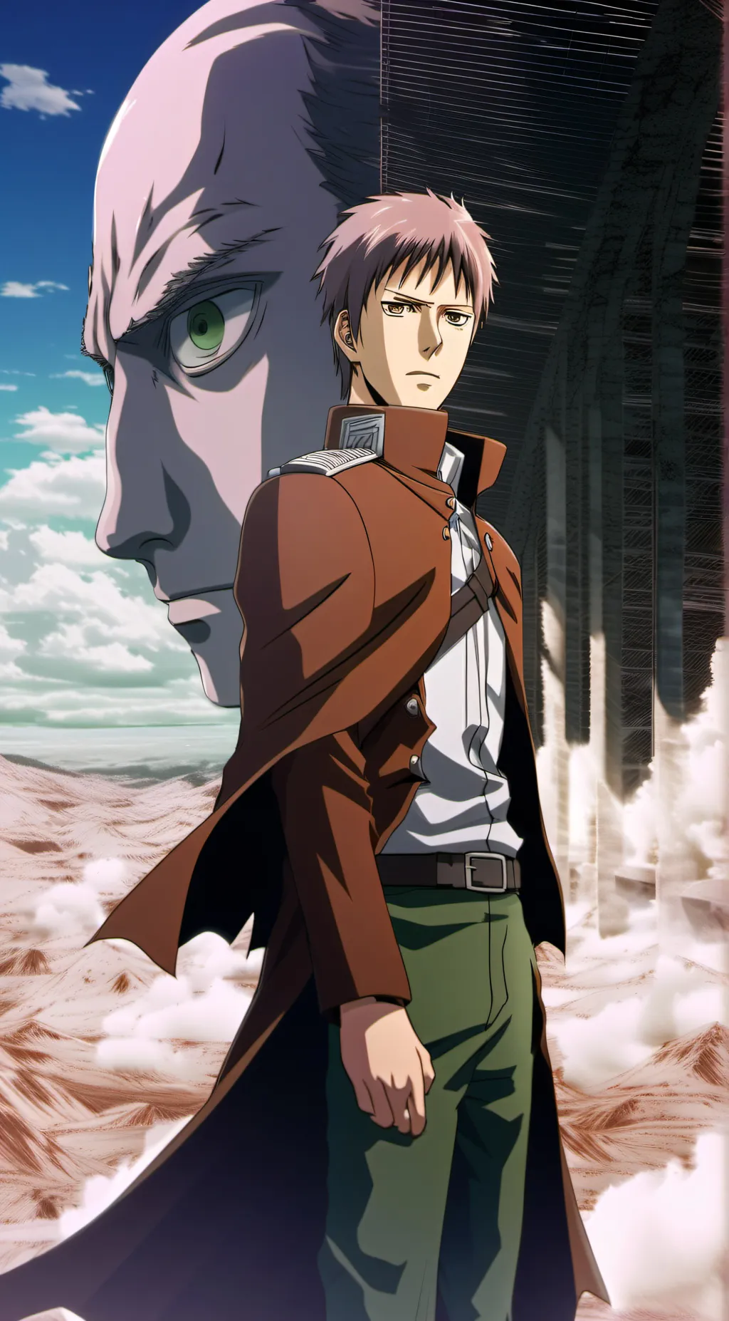ai character: Jean Kirstein background