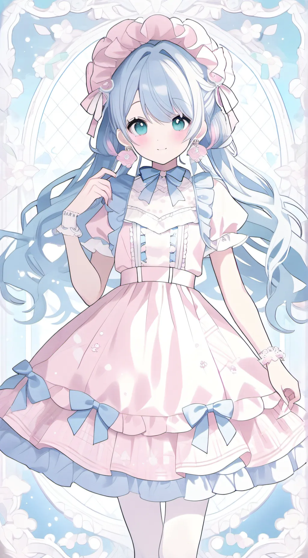 ai character: Aurora background