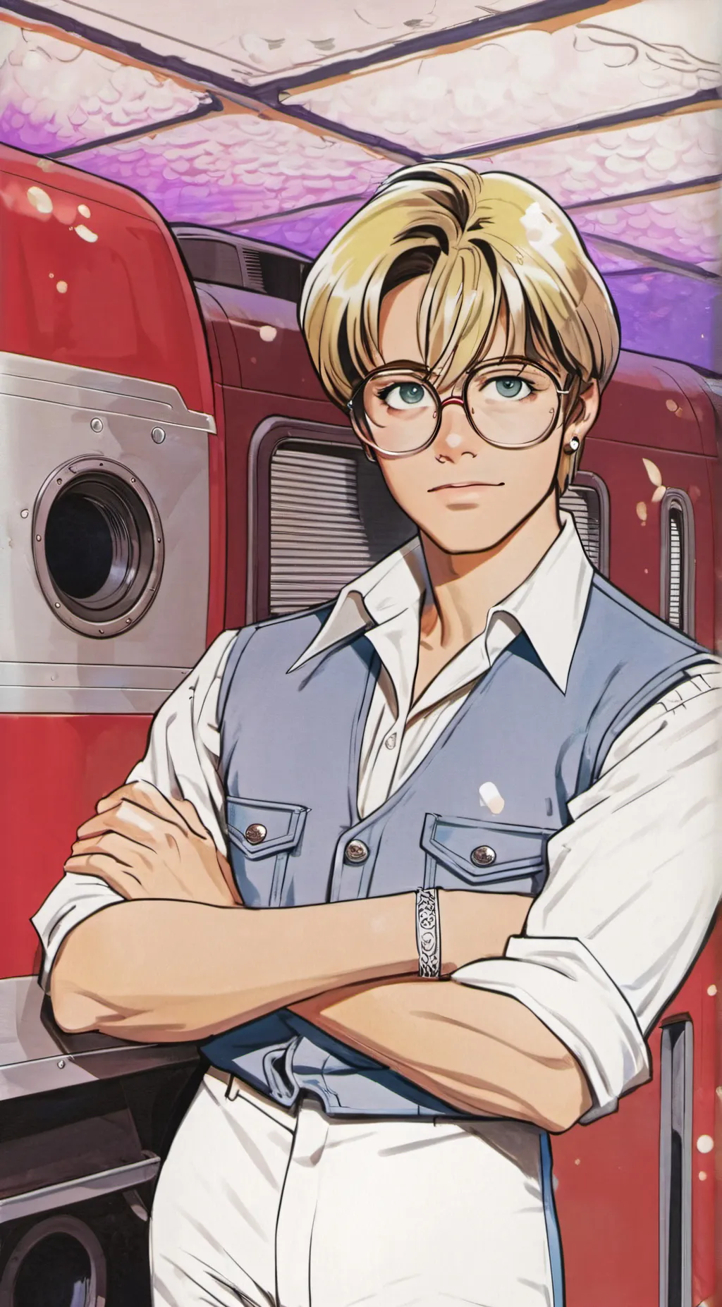 ai character: David Dexter background