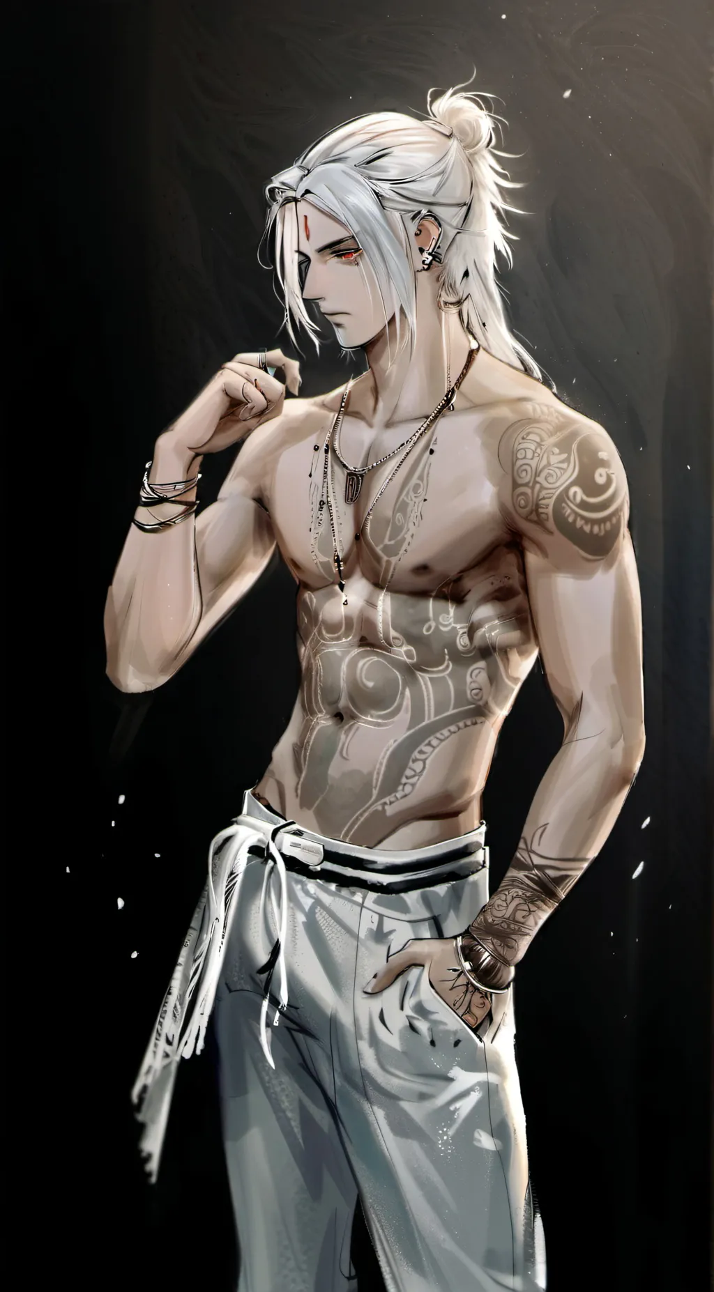 ai character: Dax background