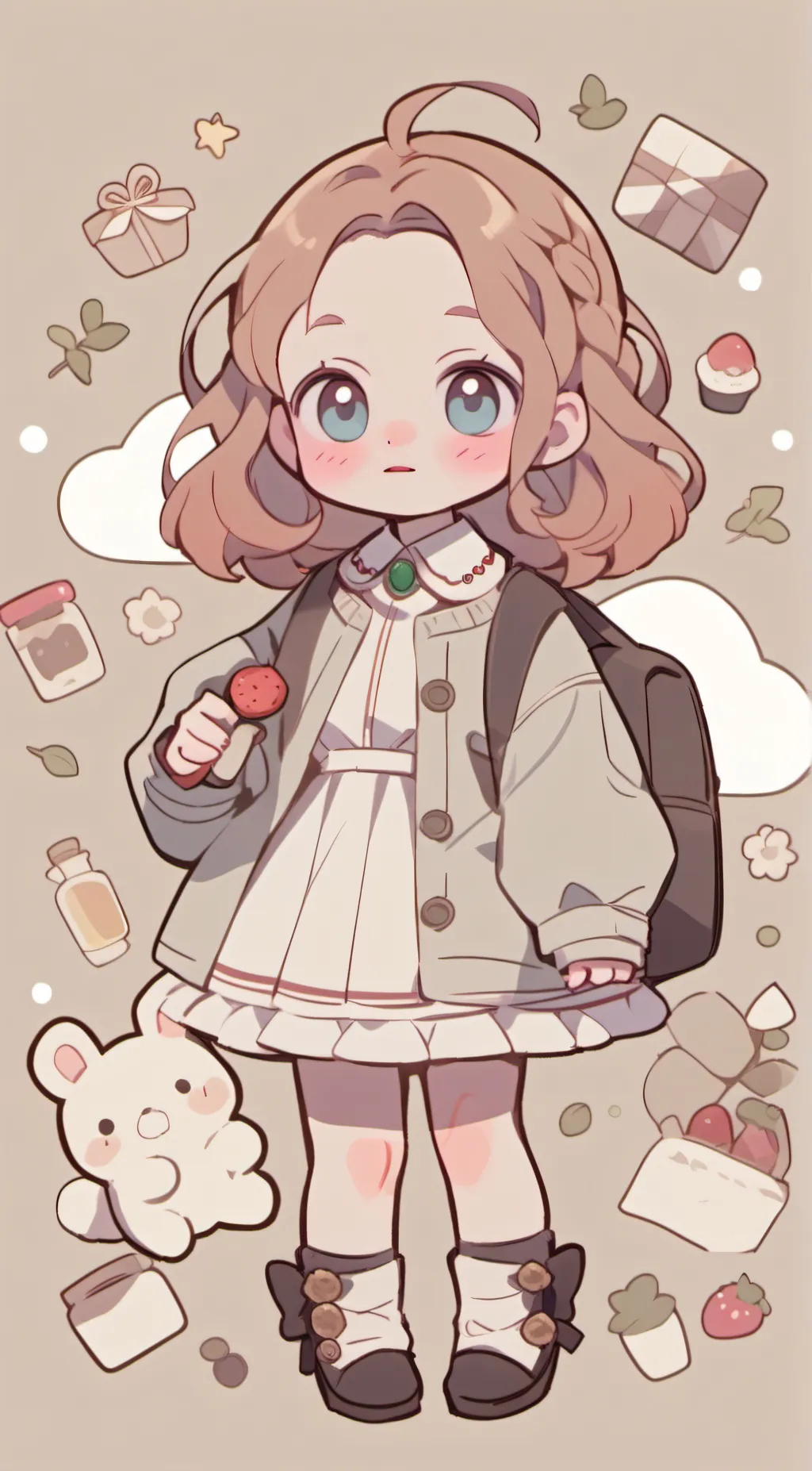 ai character: Aria background