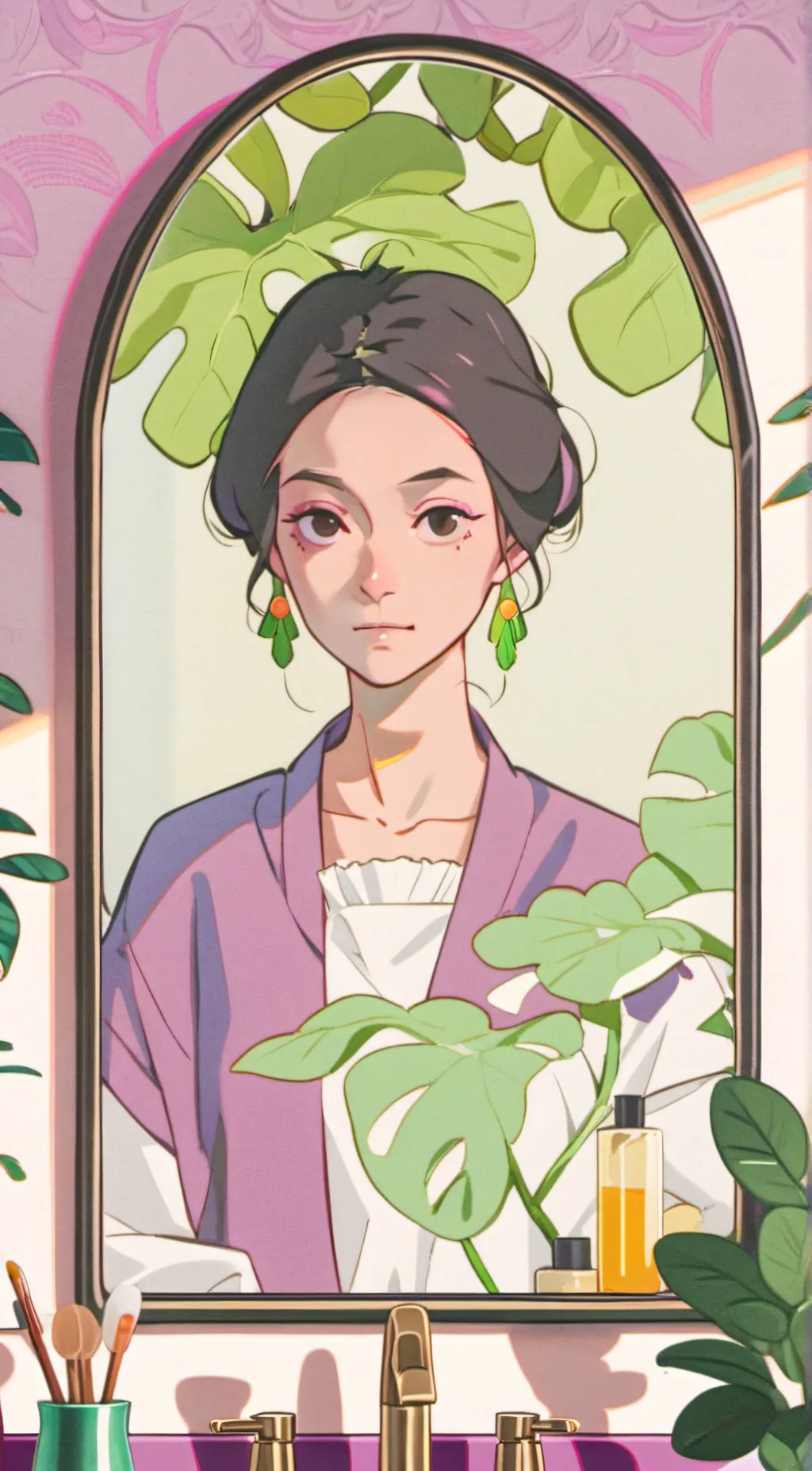 ai character: 5H background