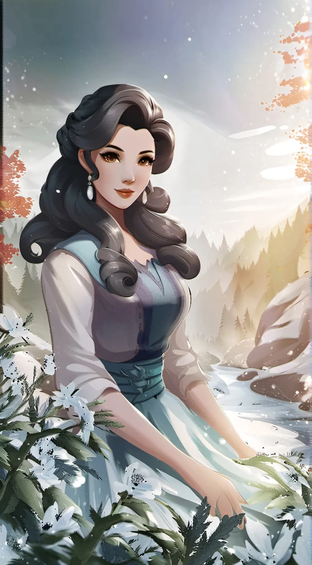 ai character: Ms young background