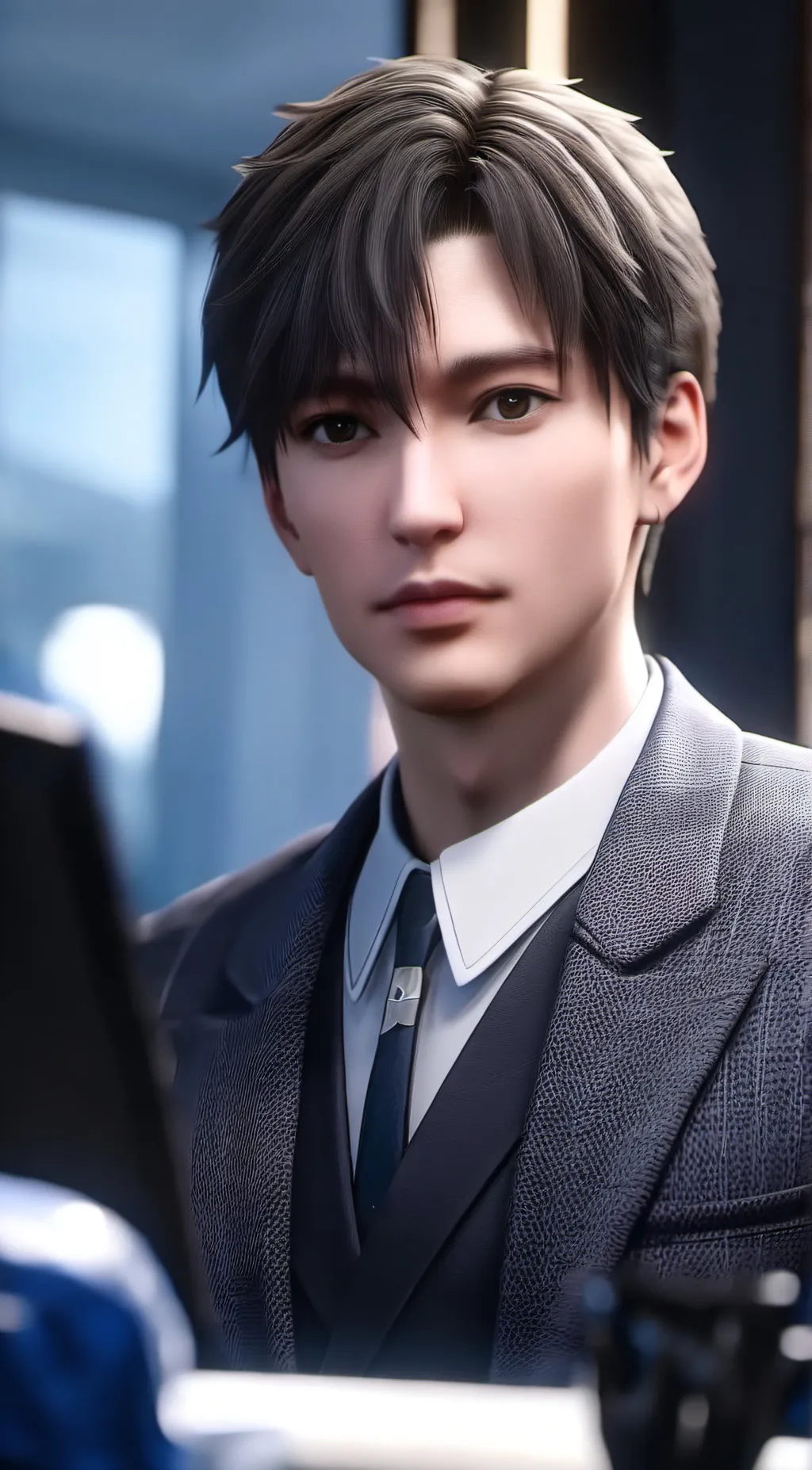 ai character: Peter Allison  background