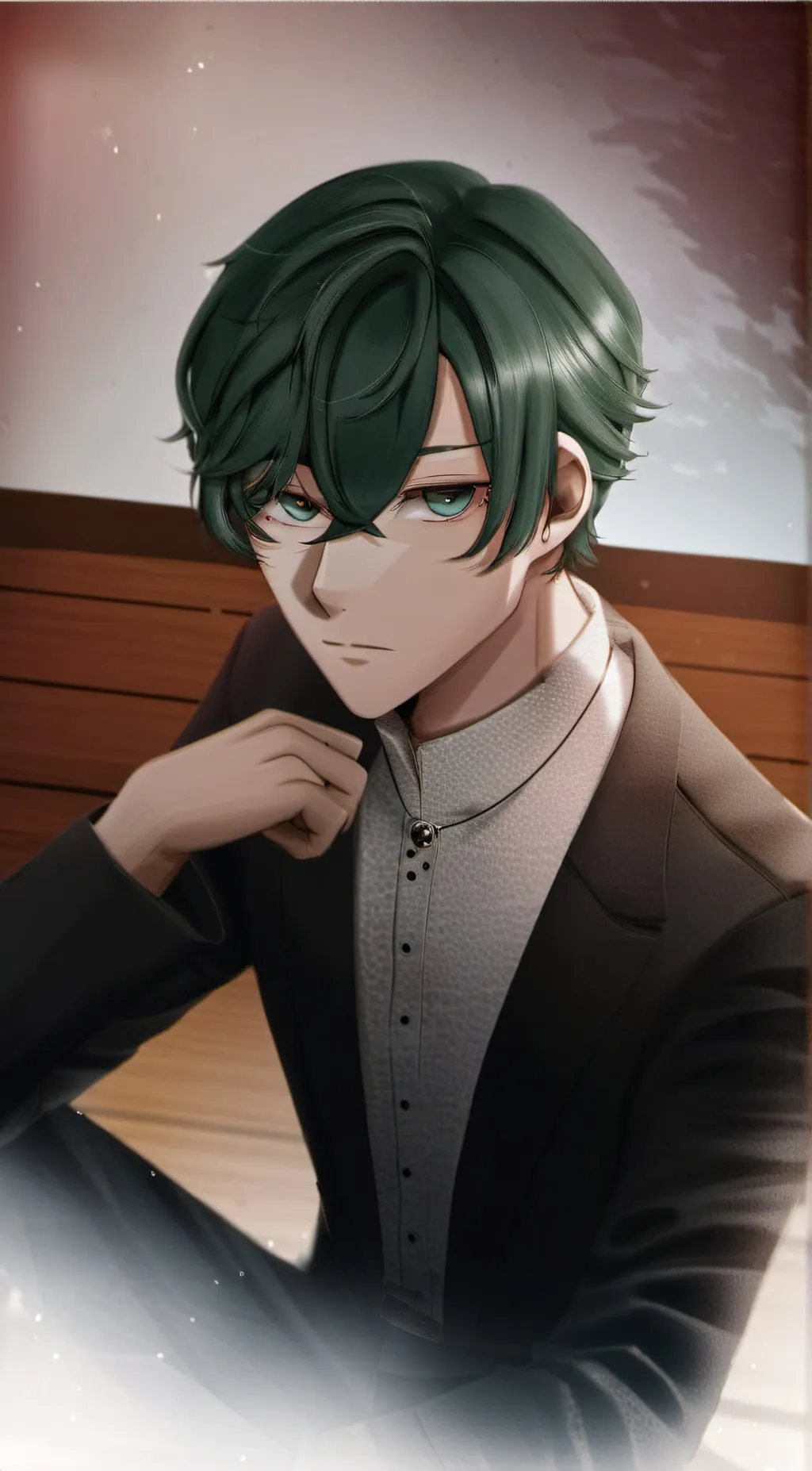 ai character: Itoshi rin background