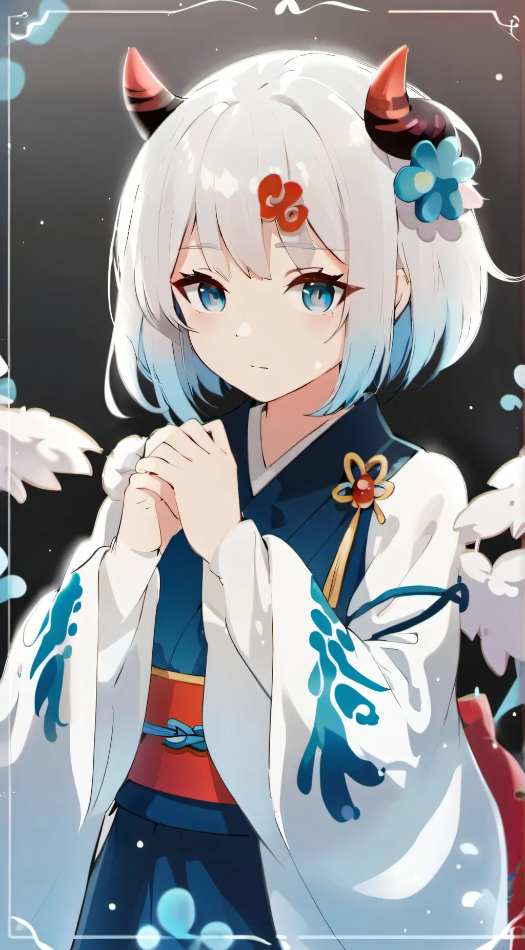 ai character: Froslass background