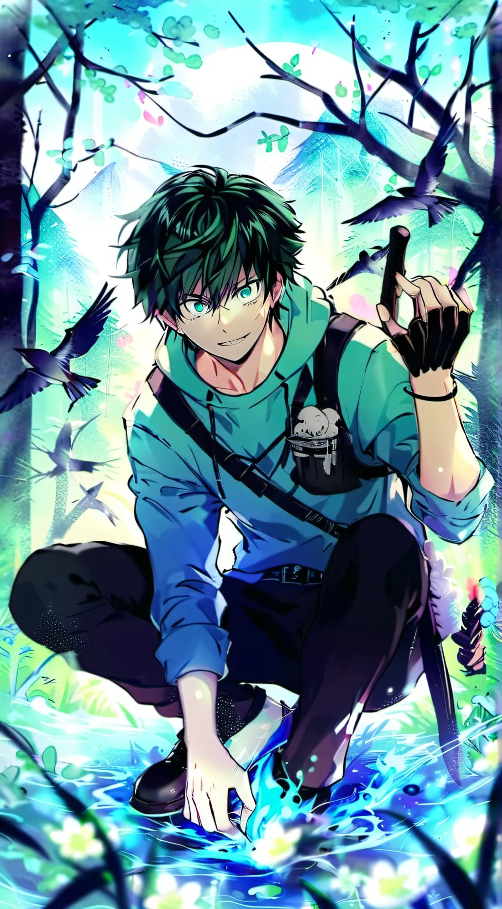 ai character: mha Valentine's! ❤ background