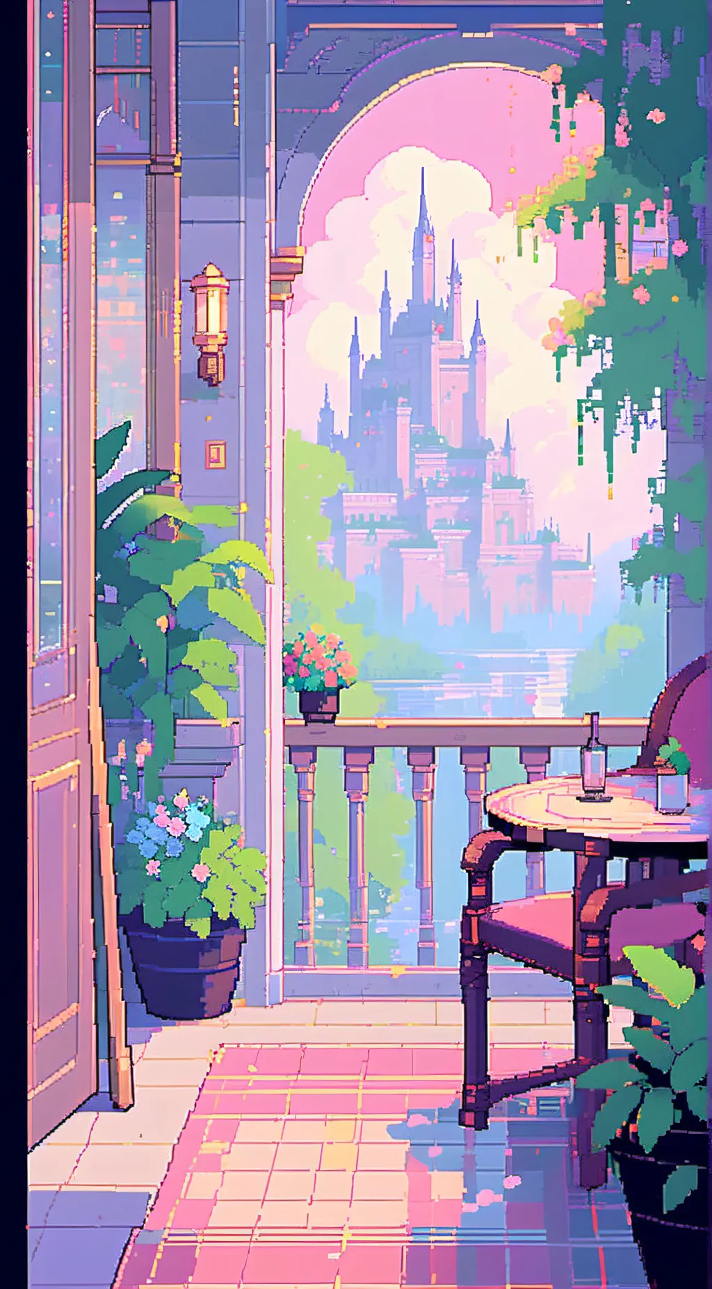 ai character: 💀Hazbin hotel 💀 background