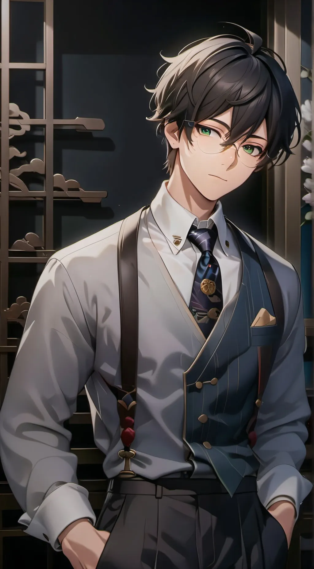 ai character: akihiro background