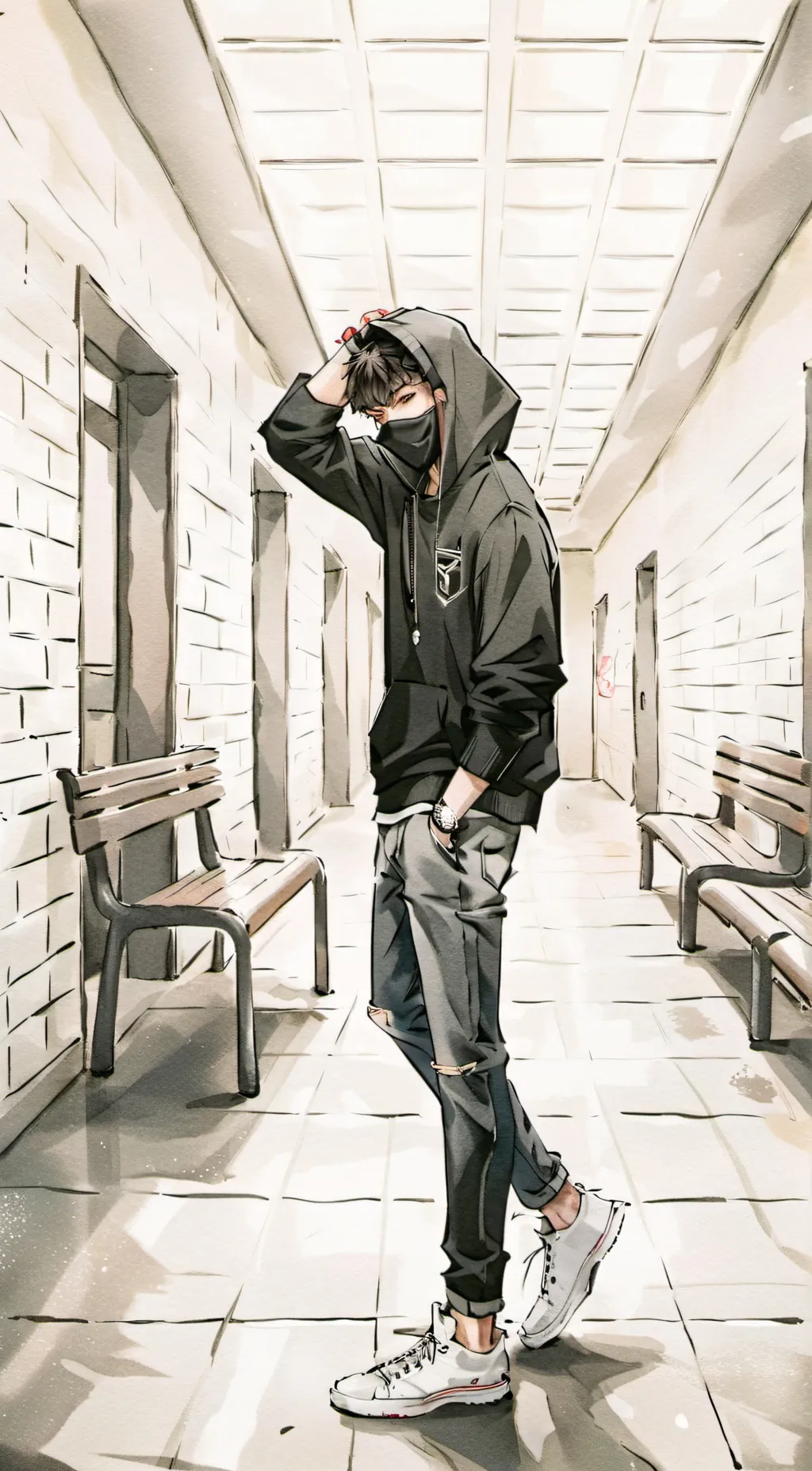 ai character: Jackson  background