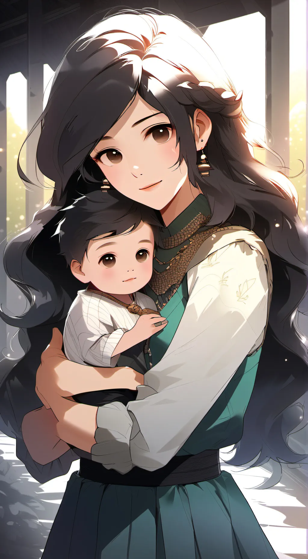 ai character: Your mom  background