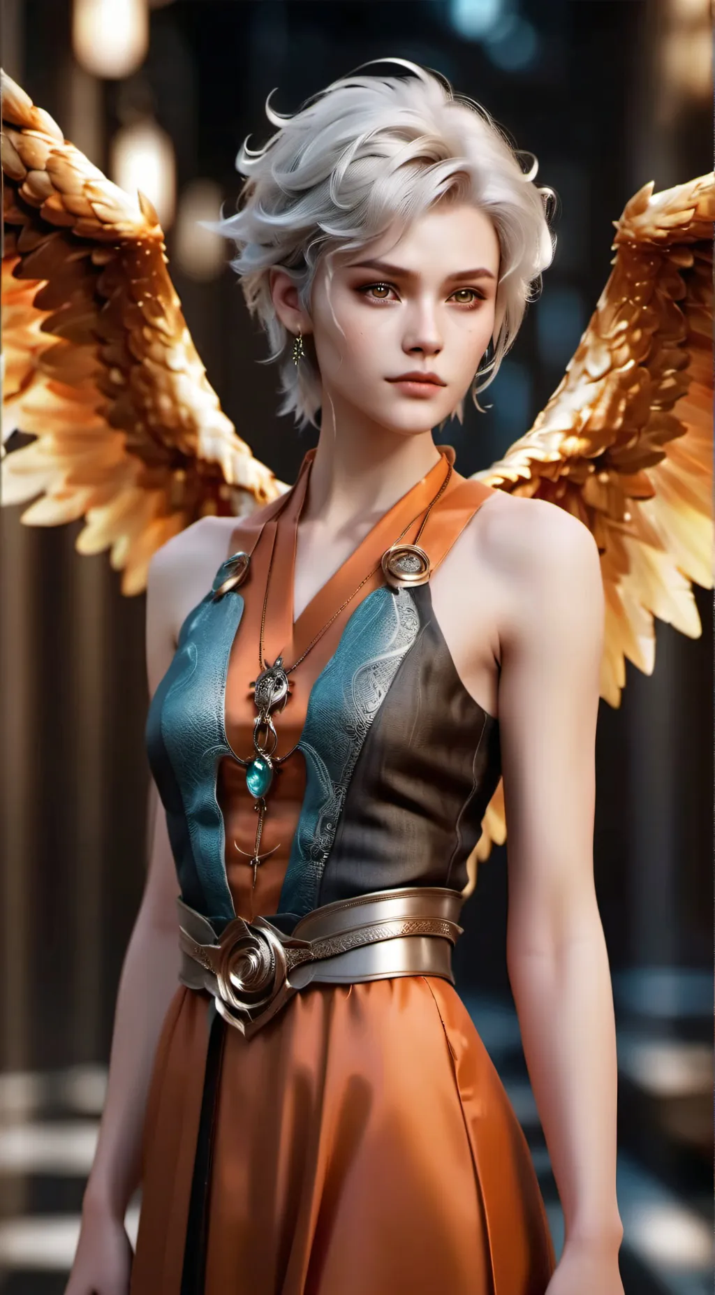 ai character: Aria background
