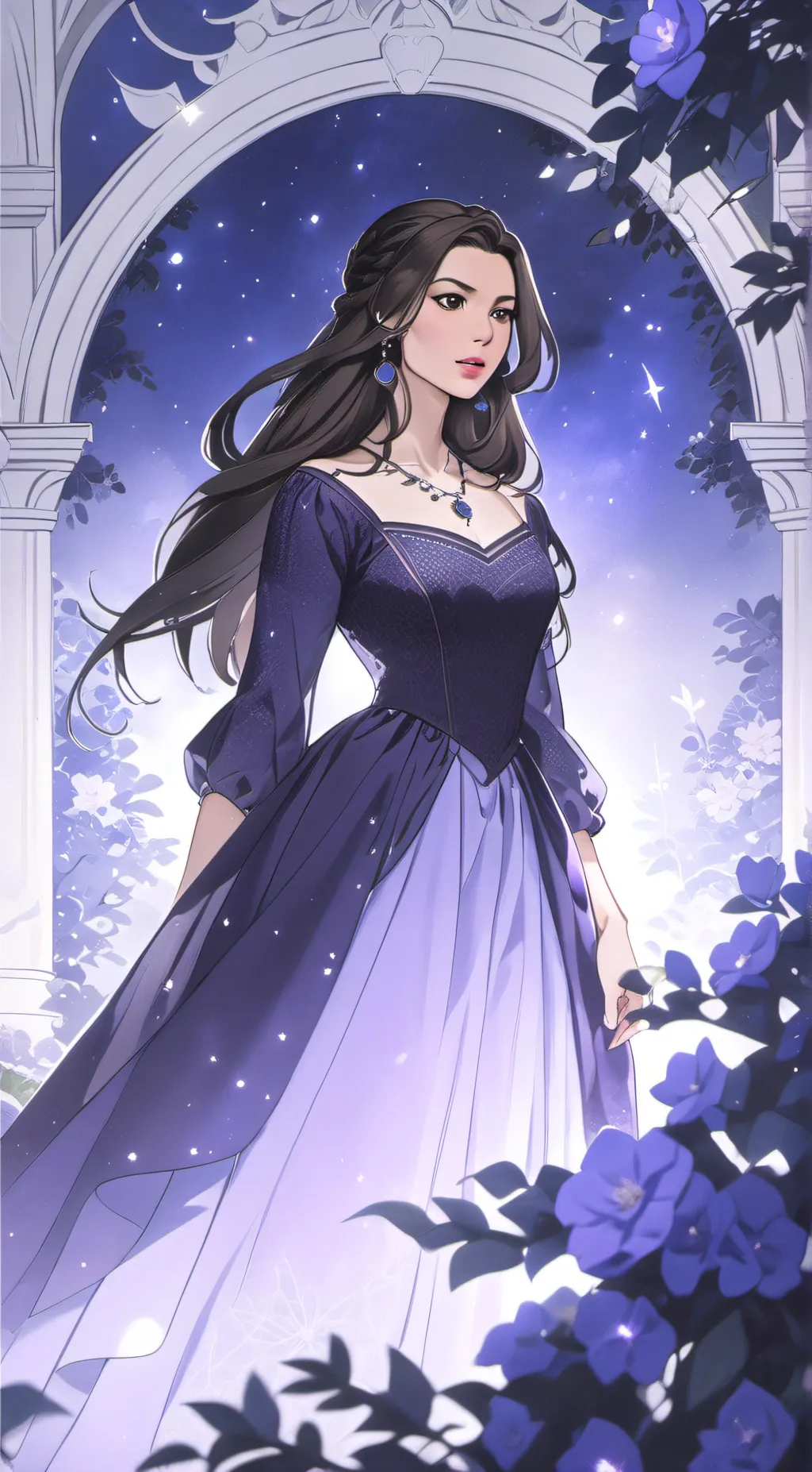 ai character: Amelia background