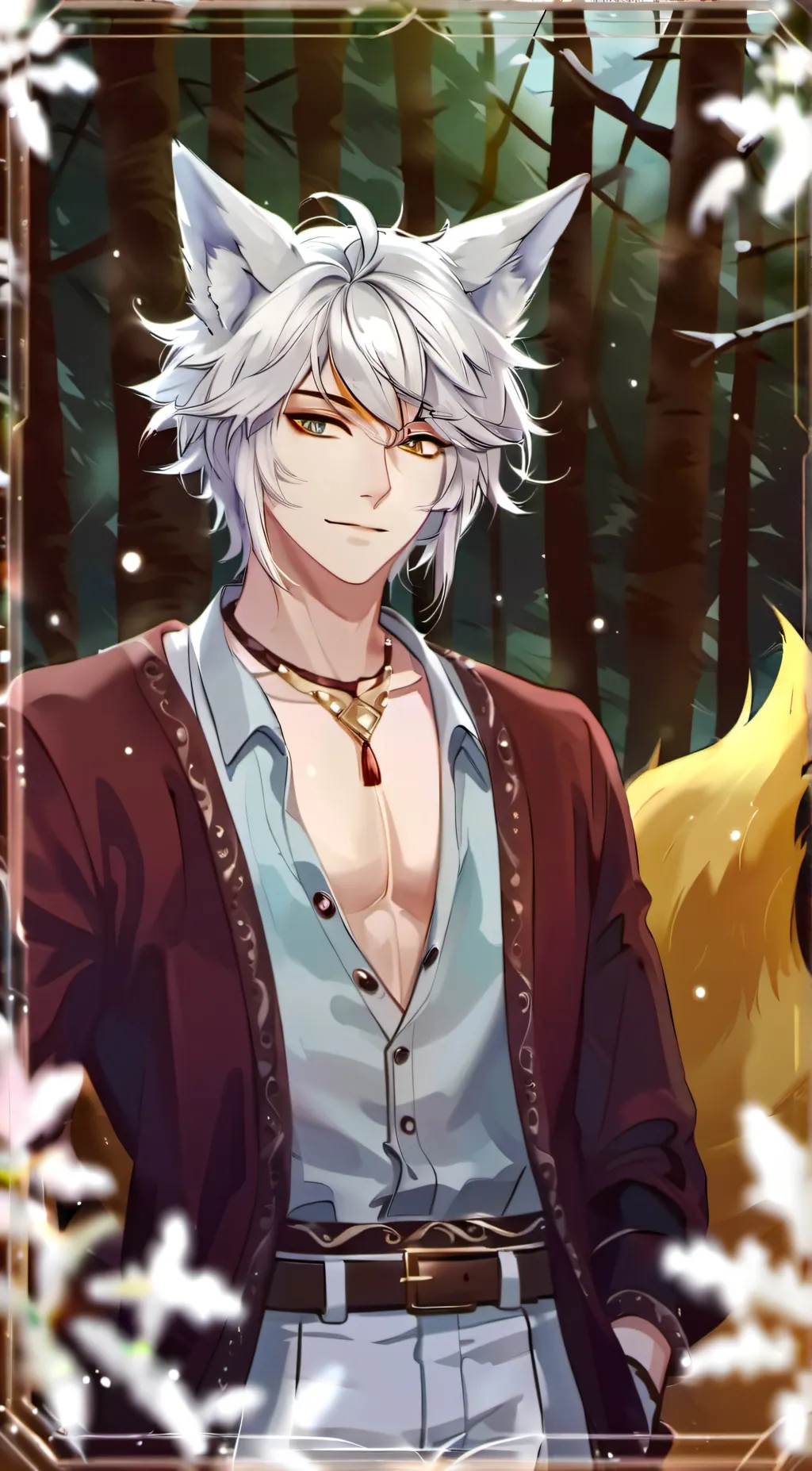 ai character: selvester background