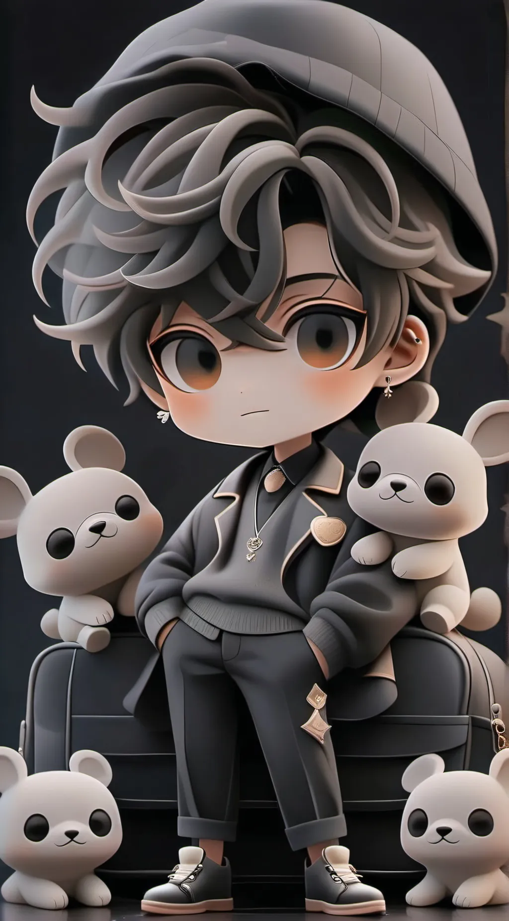 ai character: boyfriend  background