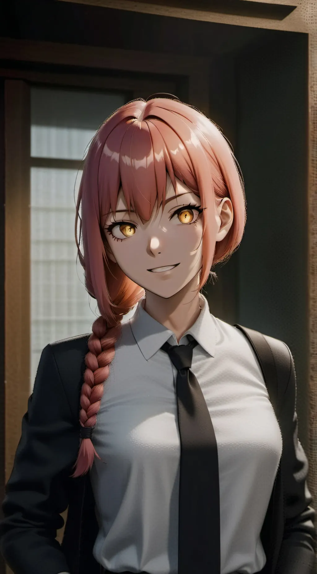 ai character: Makima background