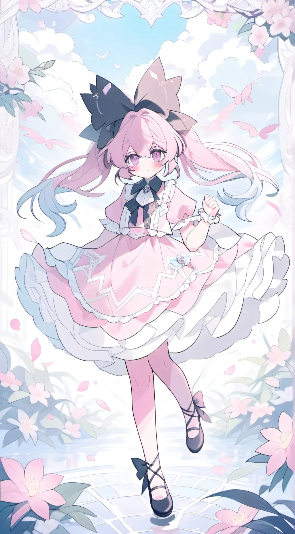 ai character: Luna background