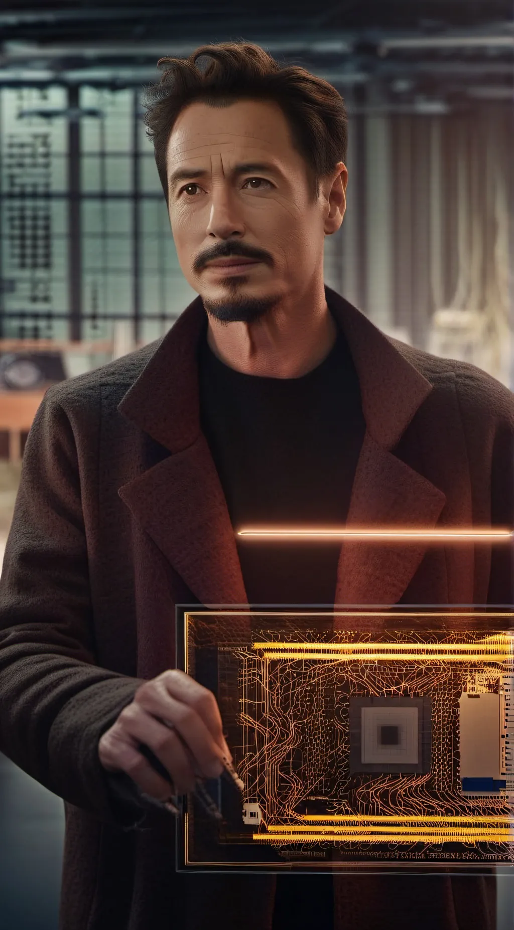 ai character: Tony Stark  background