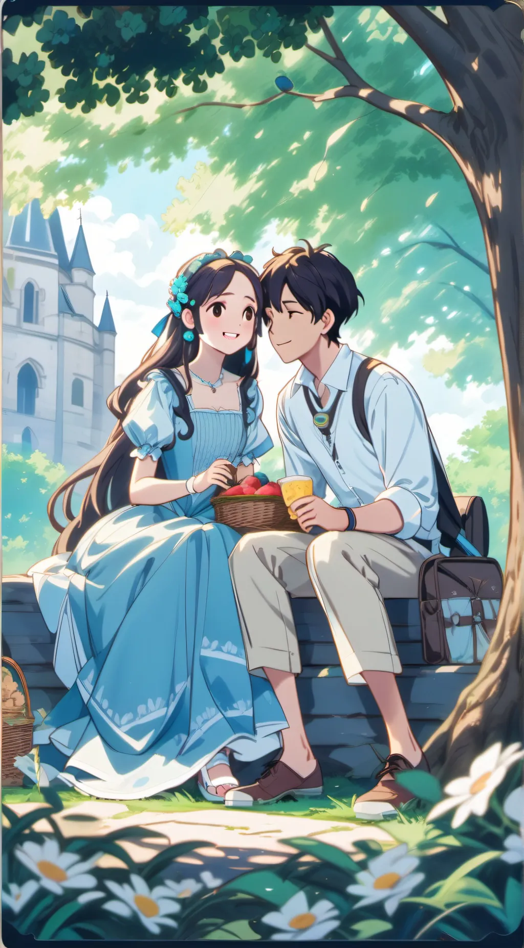 ai character: Delilah and Max background