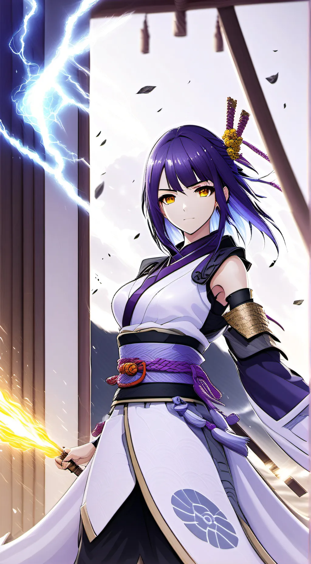 ai character: RAIDEN SHOGUN background