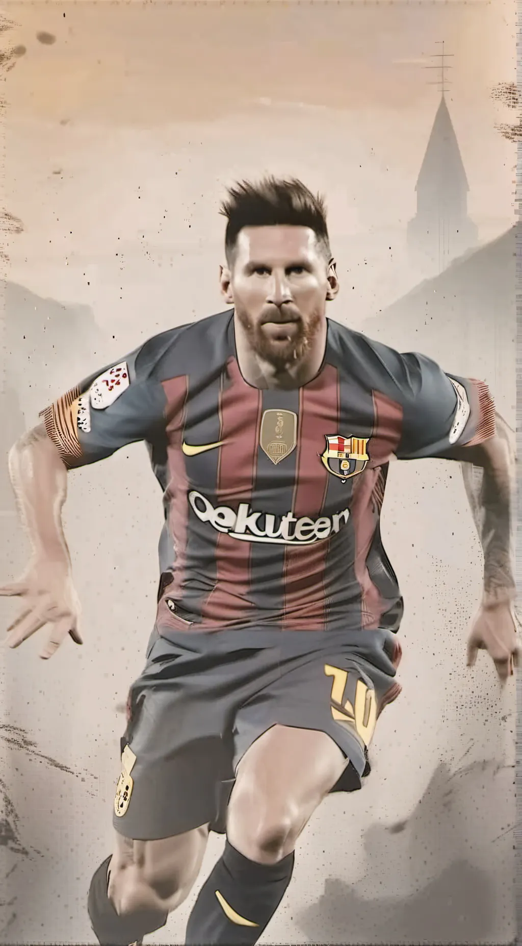 ai character: messi background