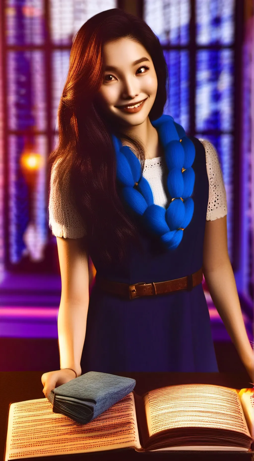 ai character: Tulip karasu  background