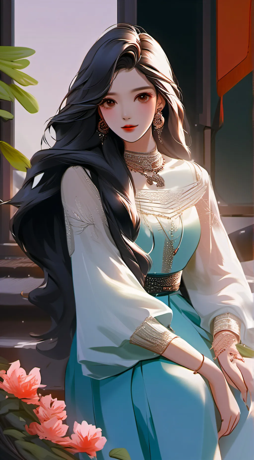 ai character: Zara background