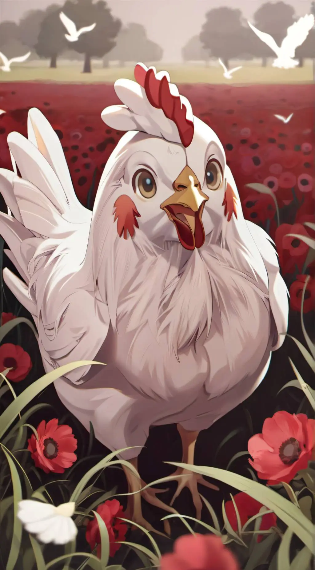 Talkie AI - Chat with April the Hen