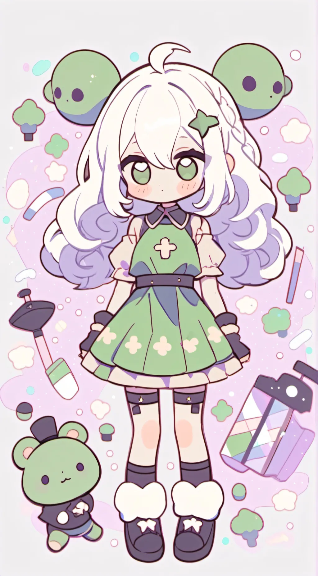 ai character: Scarlett Victoria background