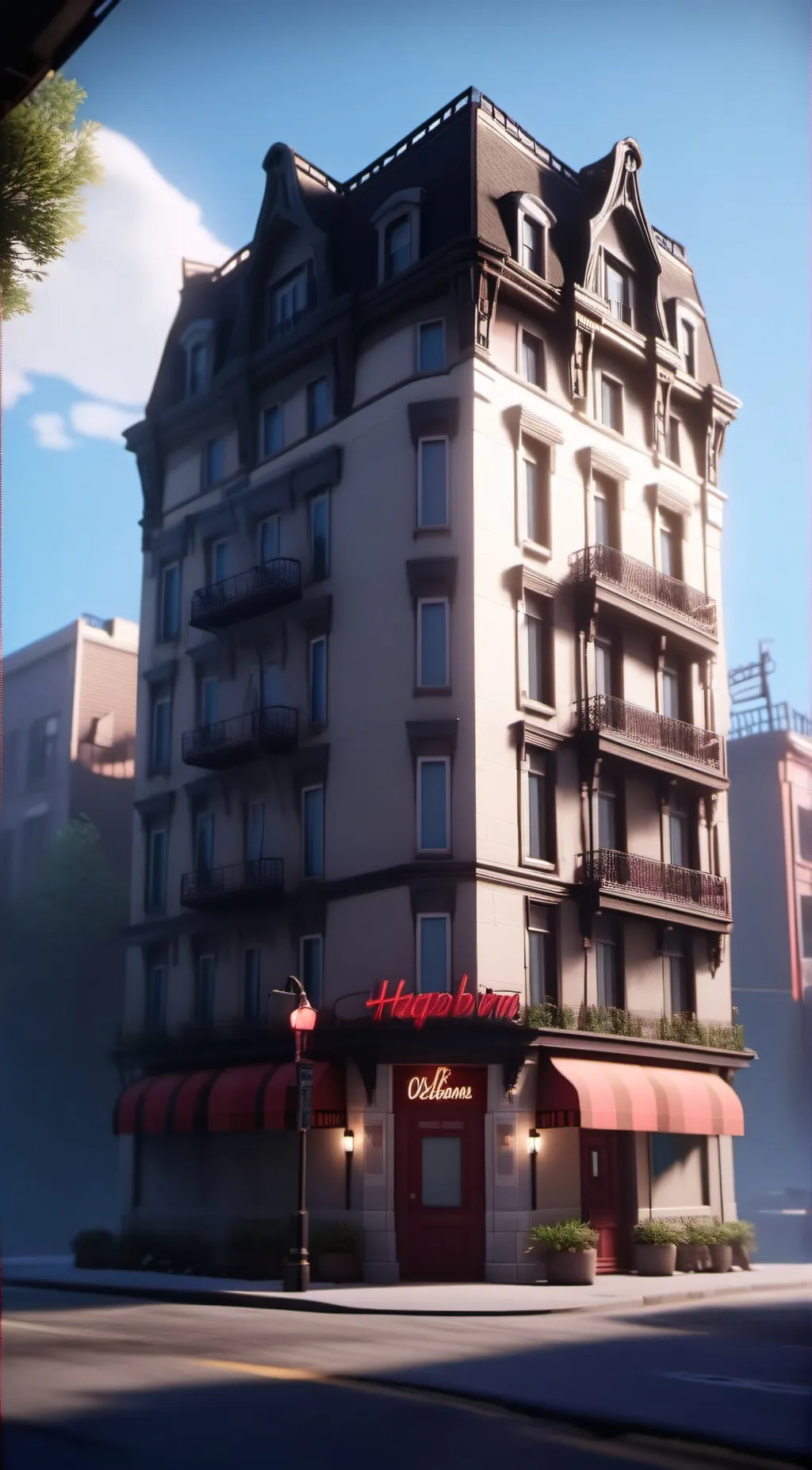 ai character: hazbin hotel  background