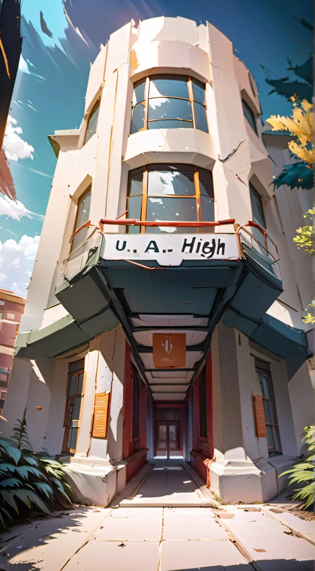 ai character: Mha background
