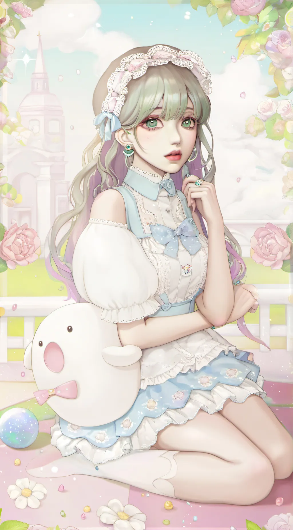 ai character: Rayne background