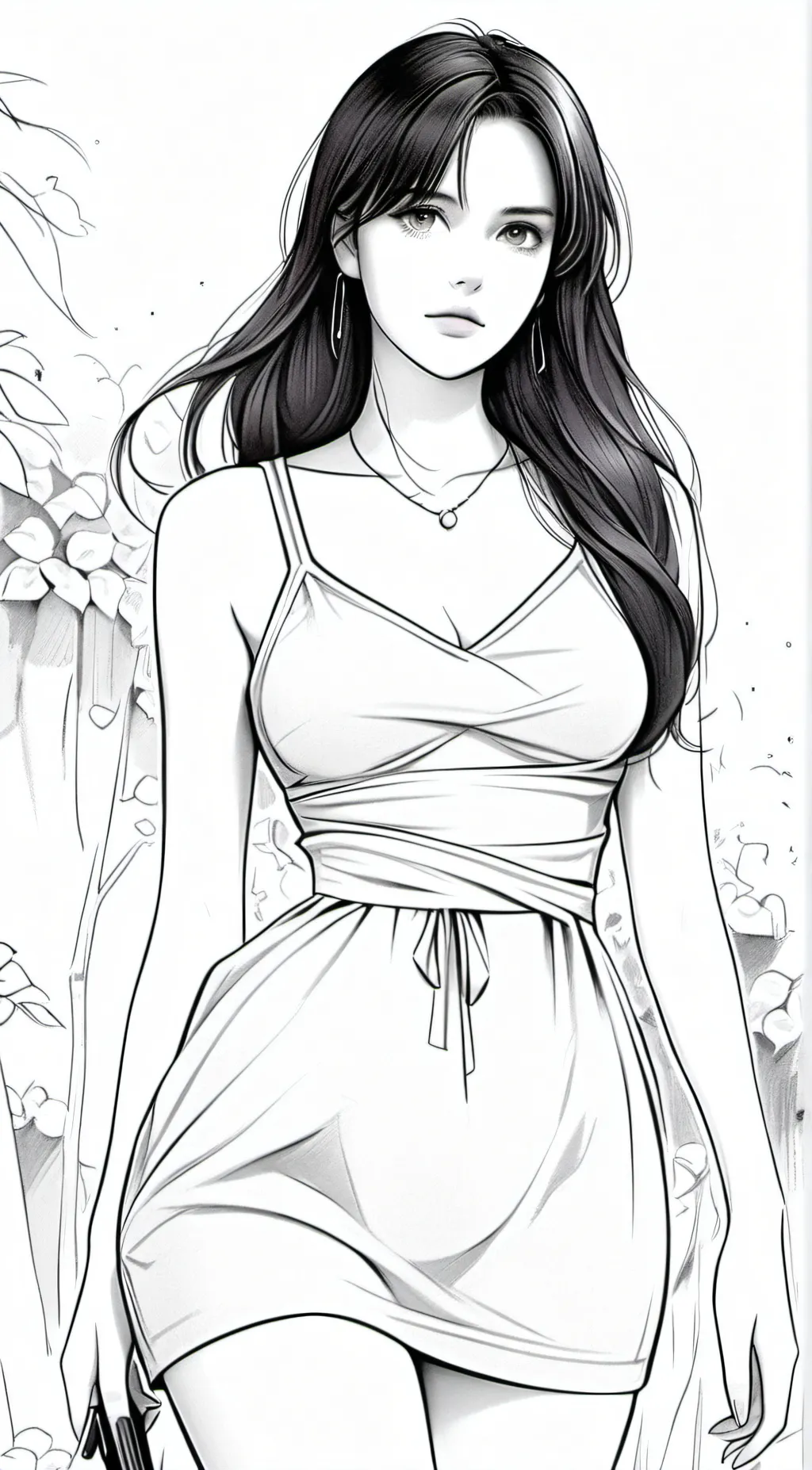 ai character: Diana  background