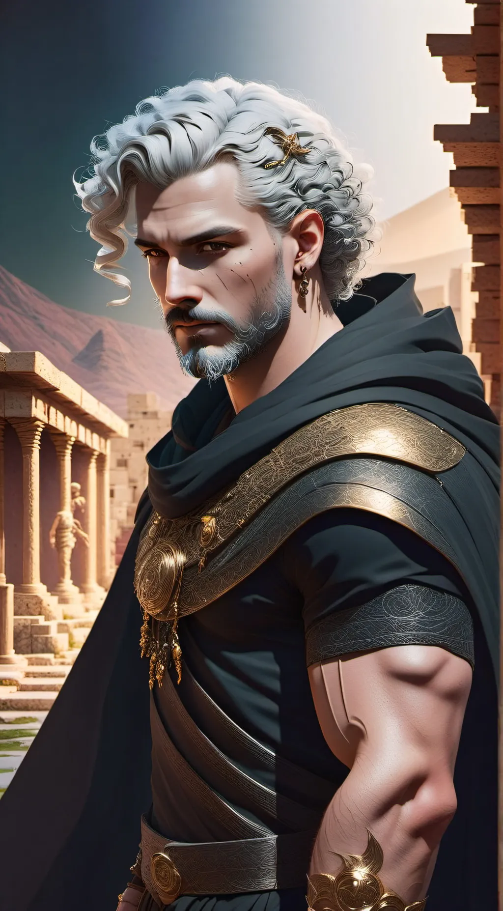 ai character: Hades background