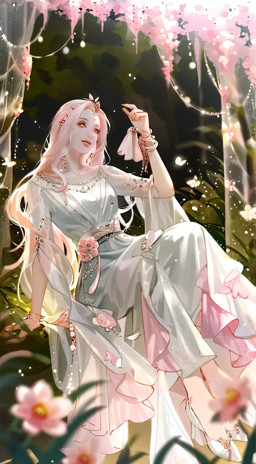 ai character: Grace background