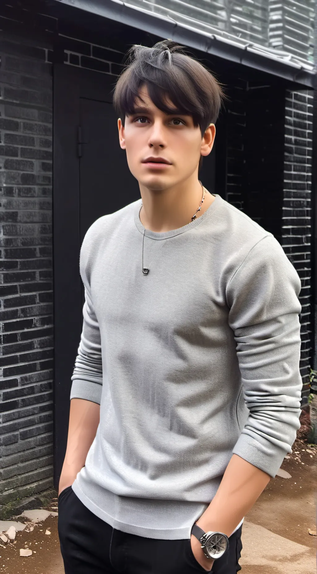 ai character: Colby brock background