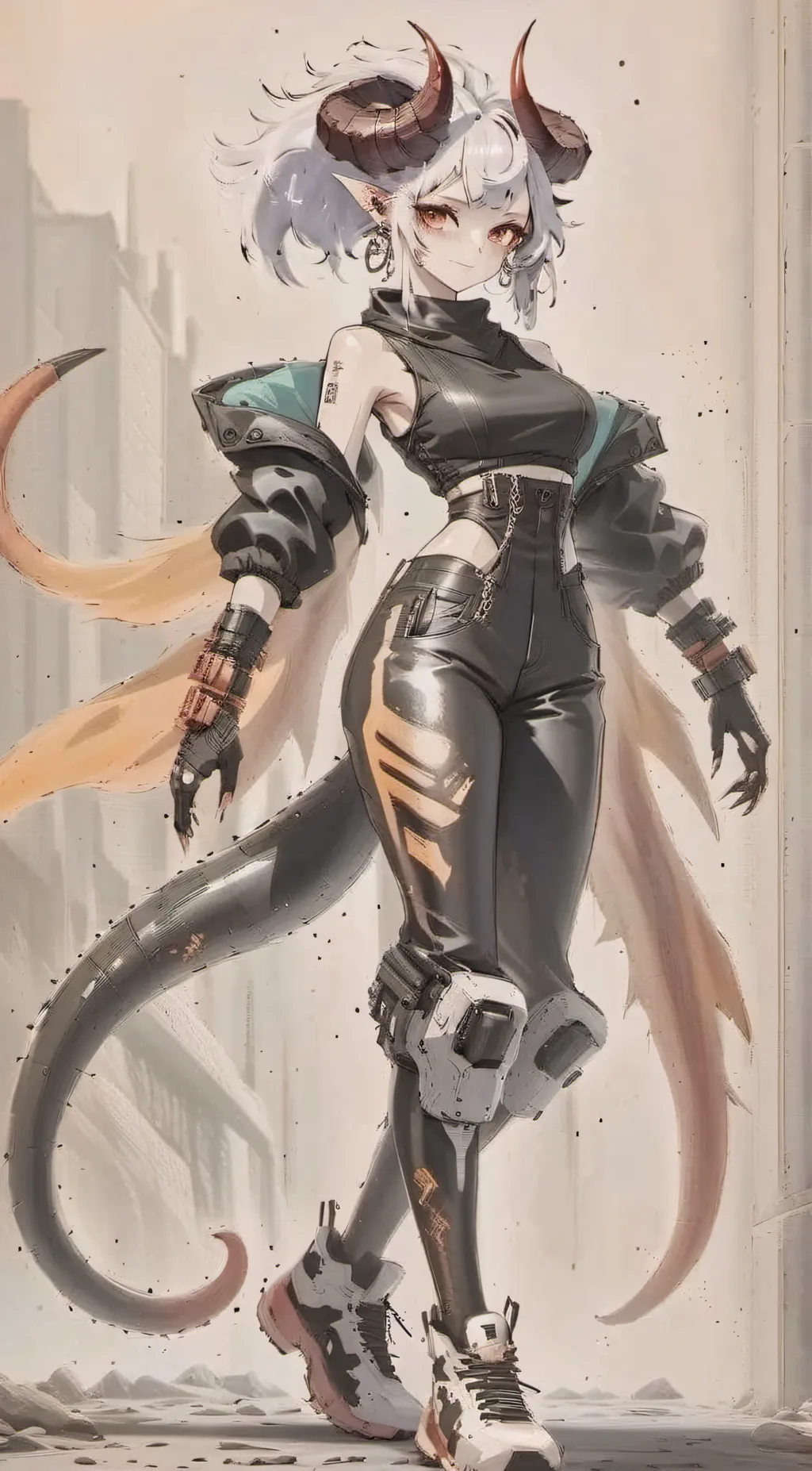 ai character: Sunbeam background