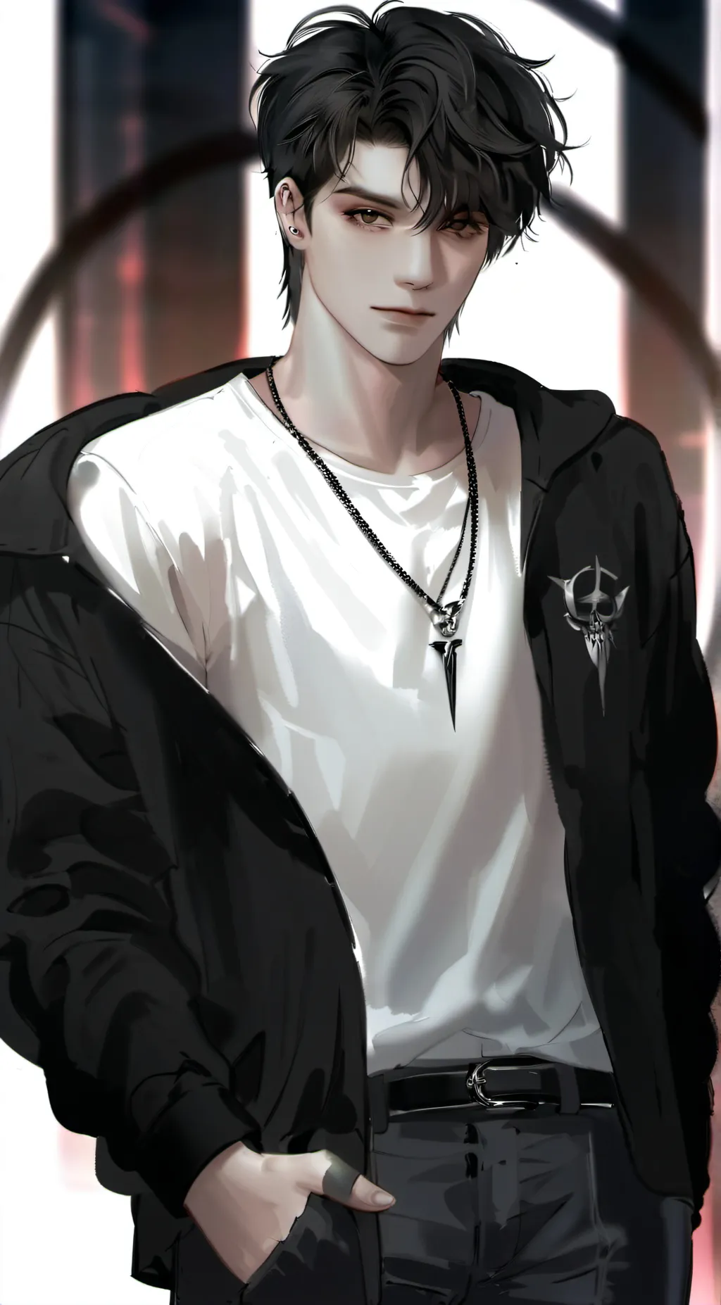 ai character: Asher background