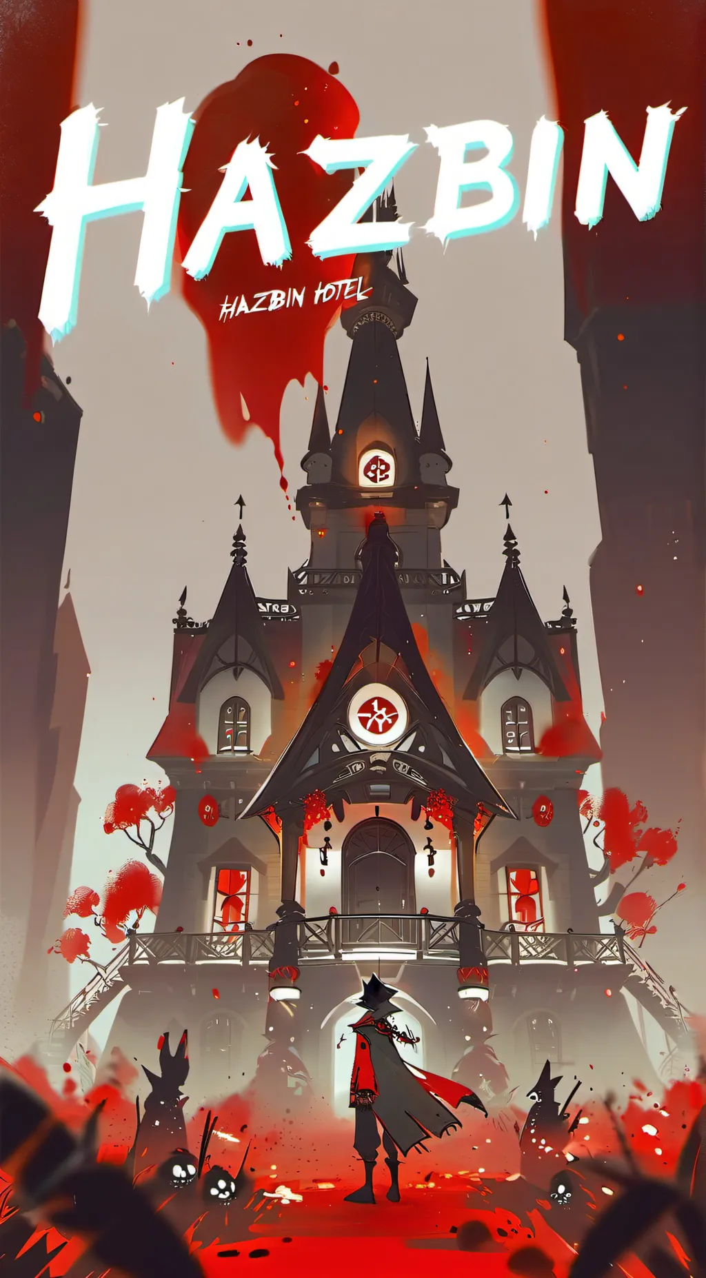 ai character: Hazbin Hotel background