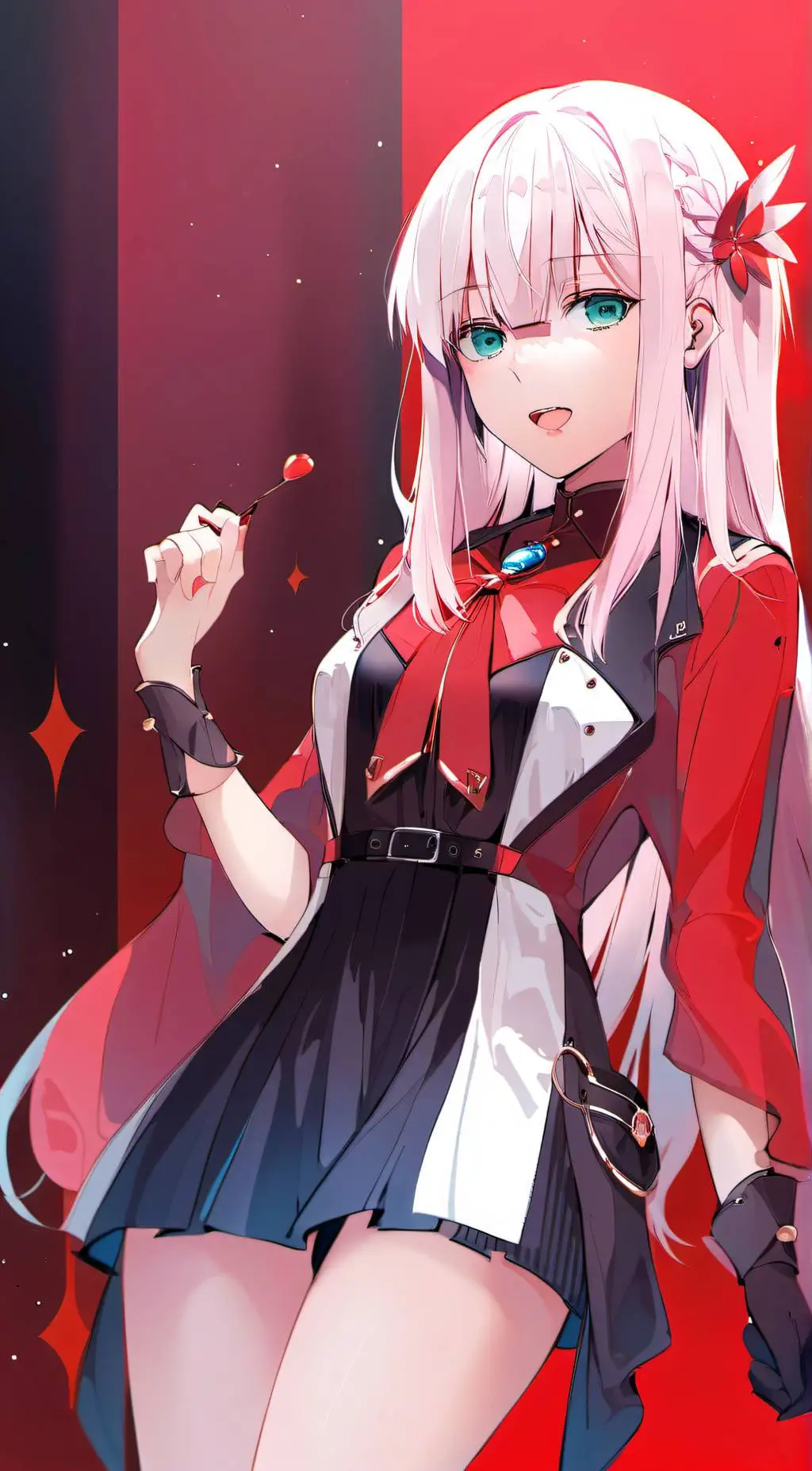 ai character: Candy background
