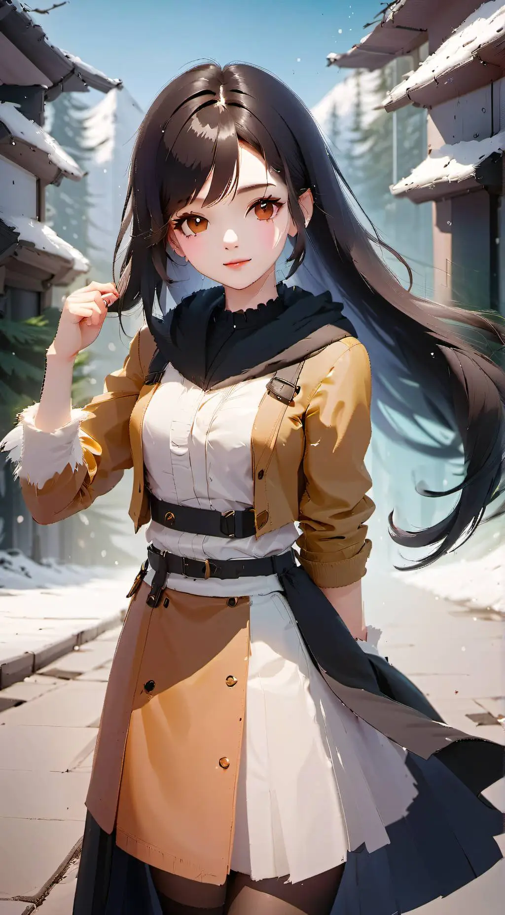 ai character: Yuki Shirori background