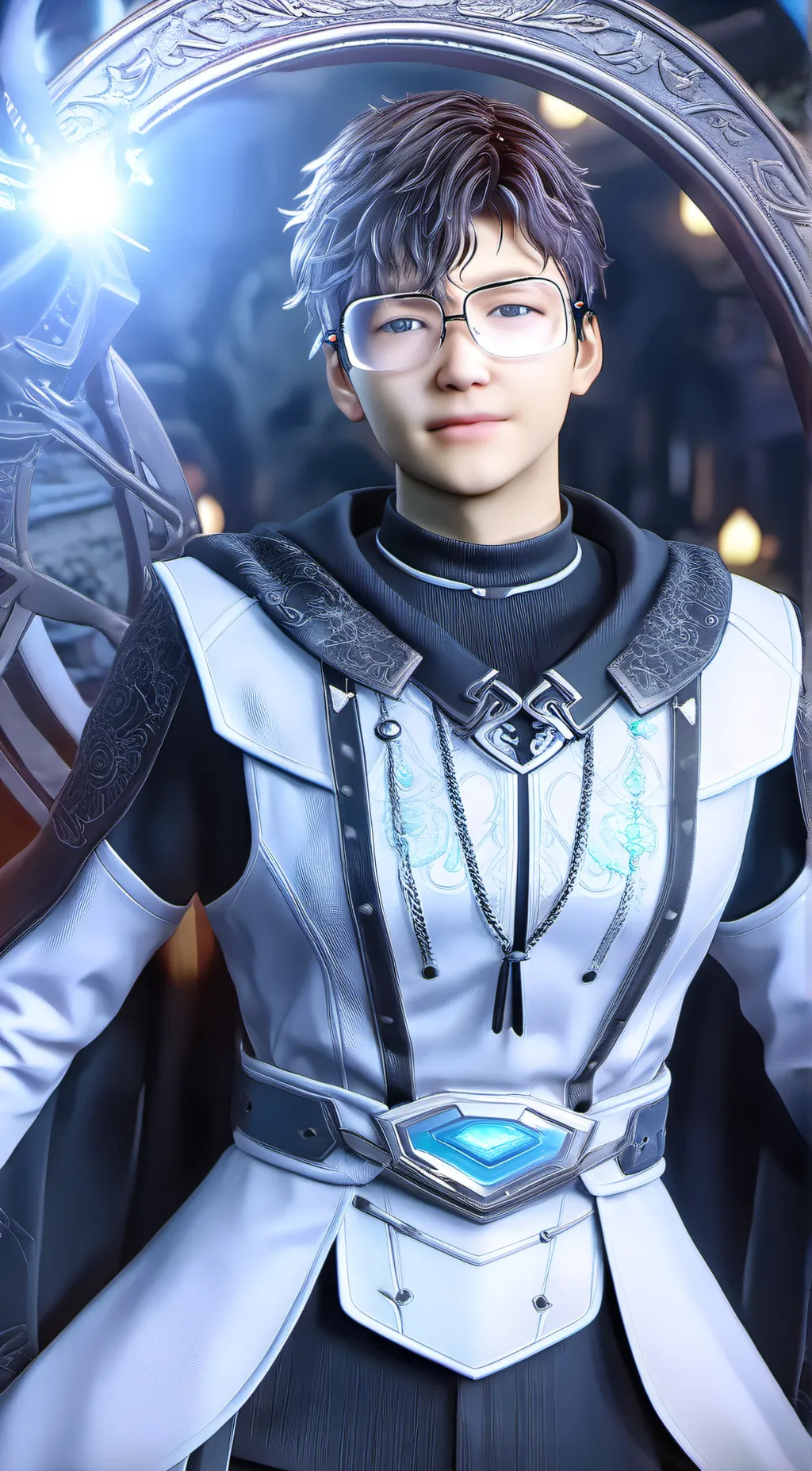 ai character: Justin background
