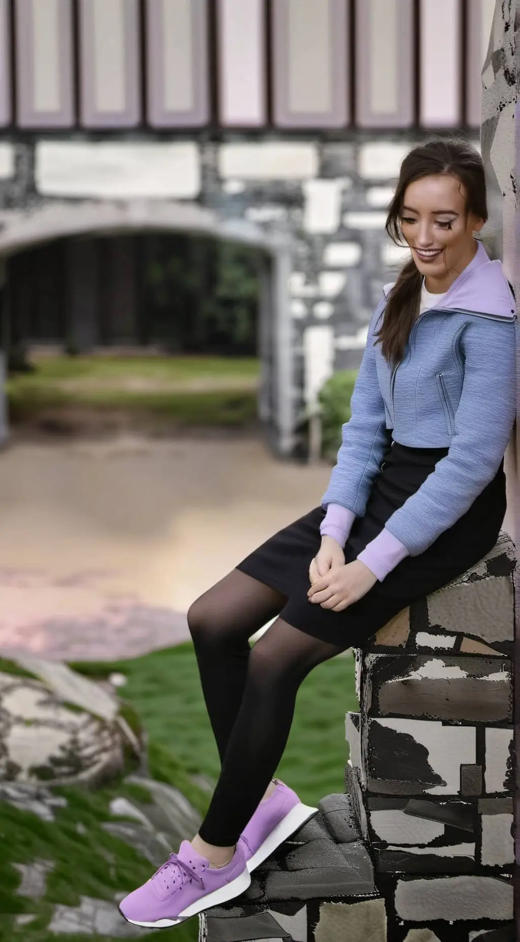 ai character: Karla Gray  background