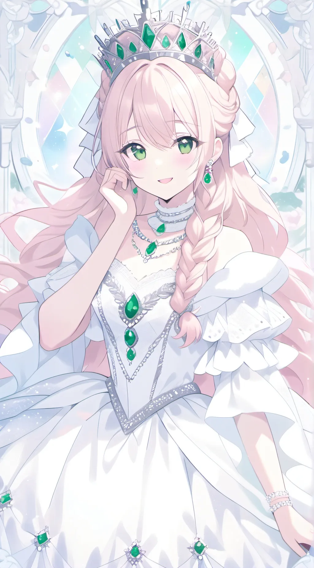 ai character: Bianca Chess background