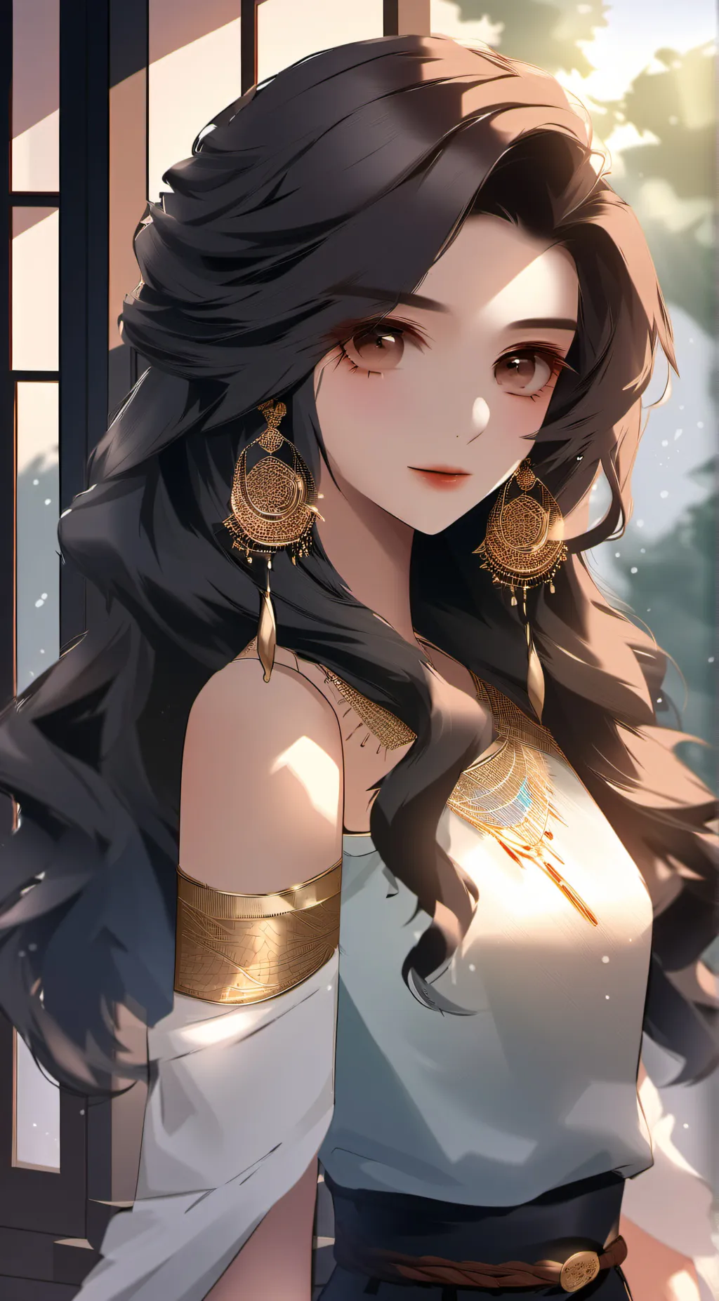 ai character: Kiki background